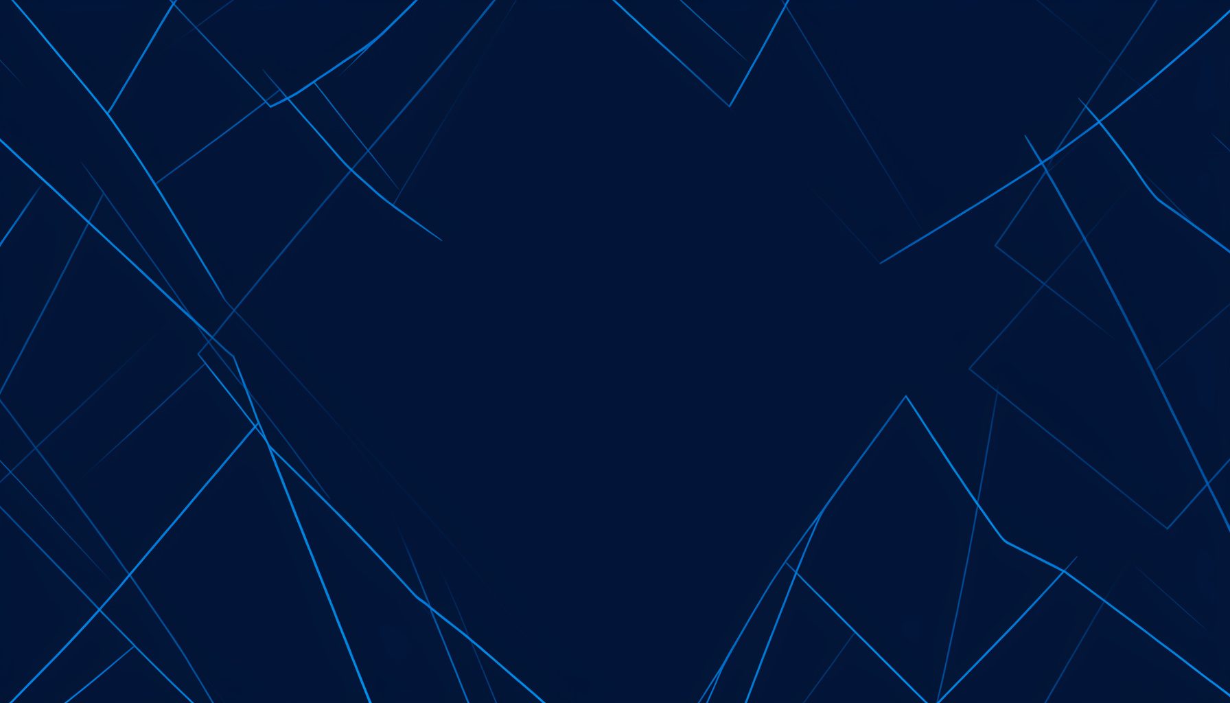 Dunkelblauer, grafischer Hintergrund in tiefem Marineblau mit feinen geometrischen Linien in hellerem Blau, ruhig und akademisch